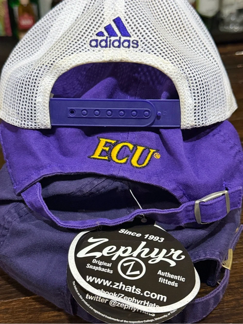 Champion Purple & Gold East Carolina Pirates Hat Set